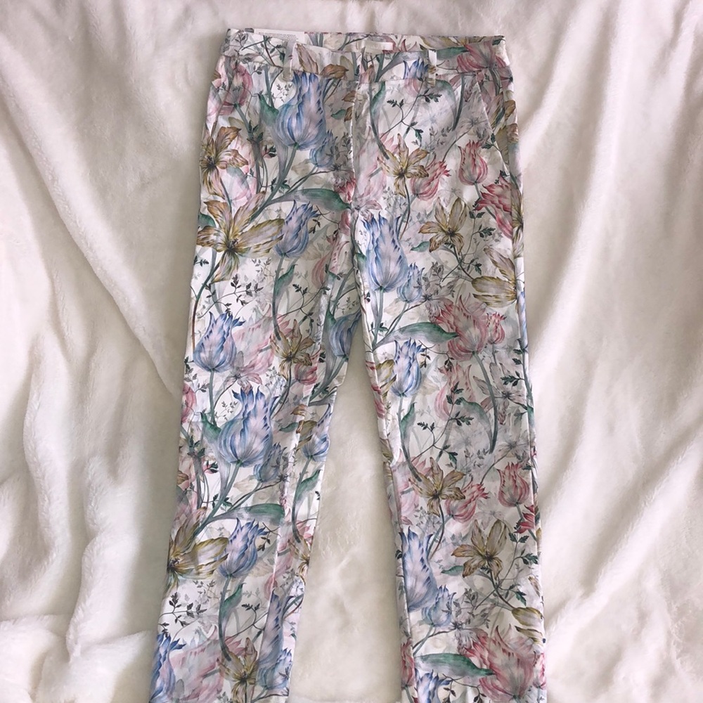 Floral H&M pants